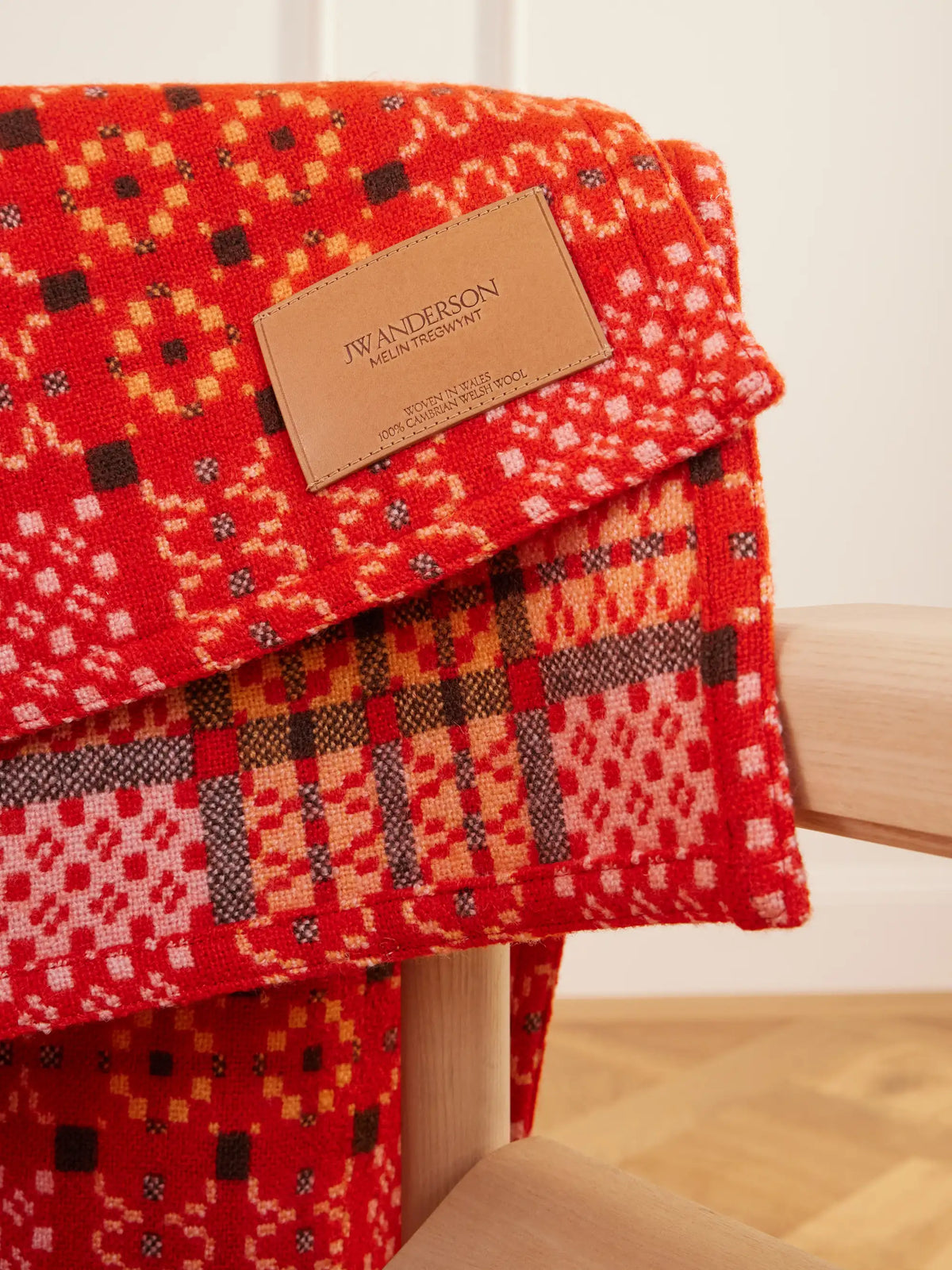 + Melin Tregwynt Wool Jacquard Blanket
