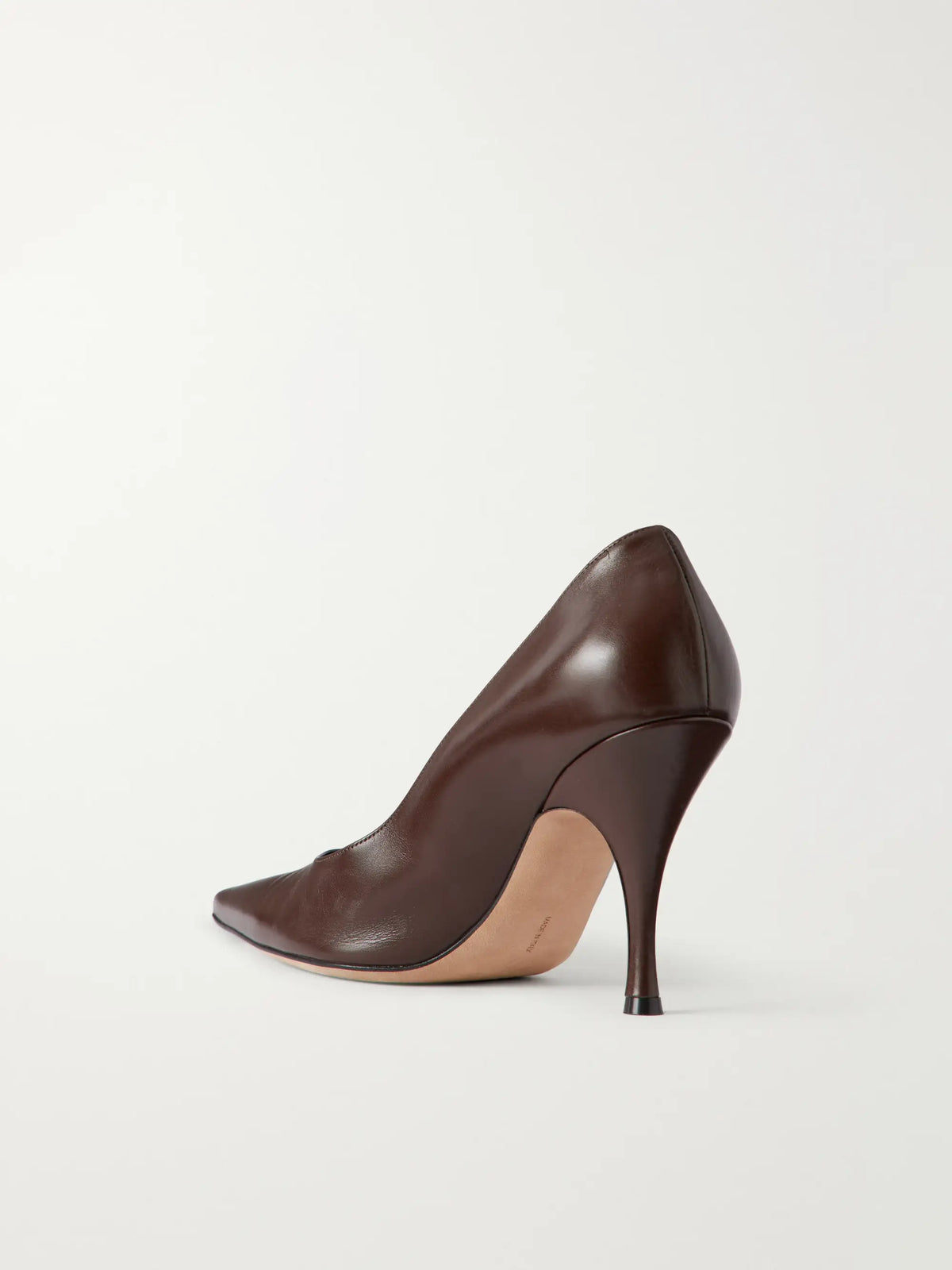 The Row Liisa Three 80 Leather Pumps