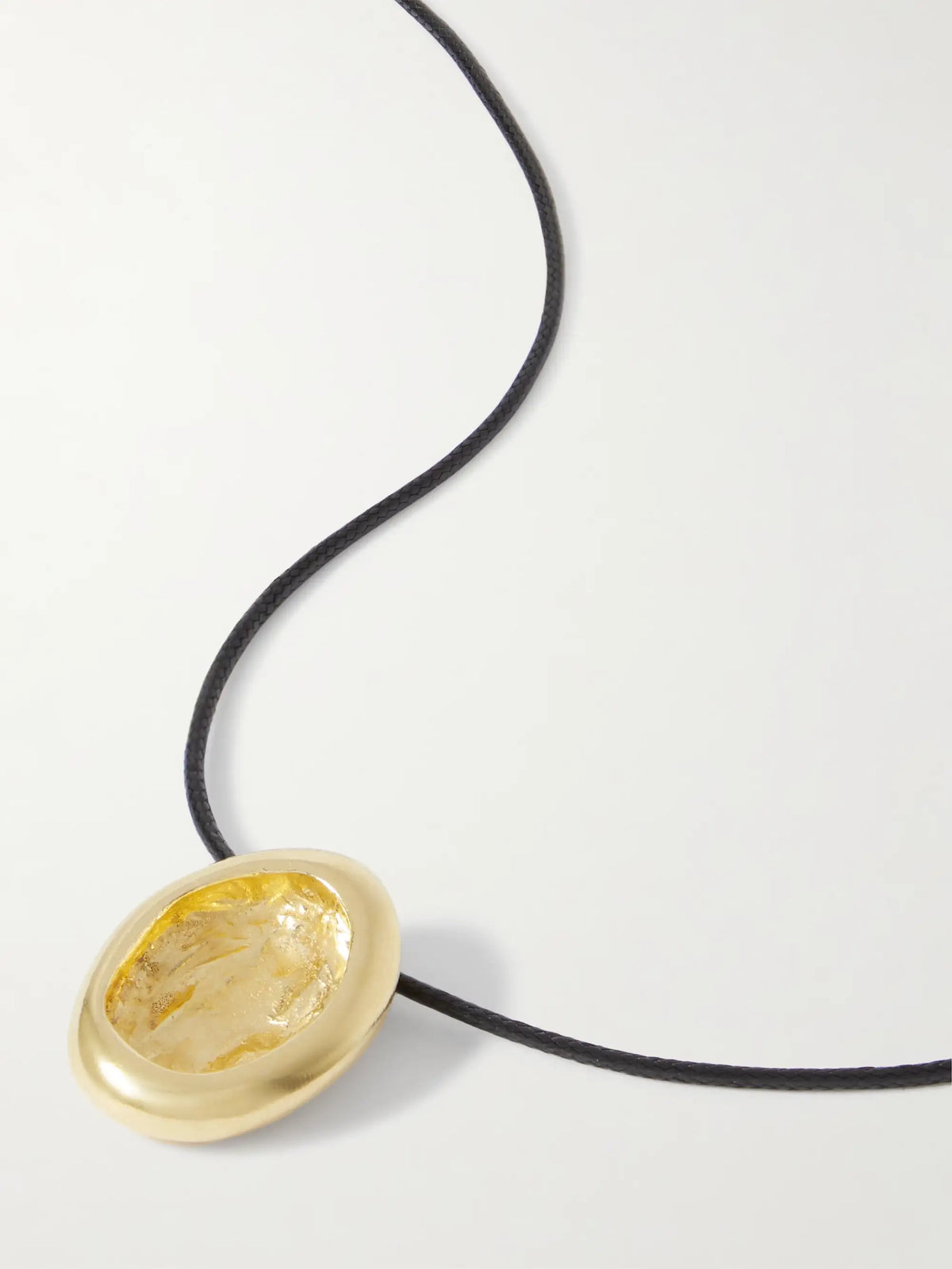 Aesop Gold-plated And Cord Necklace