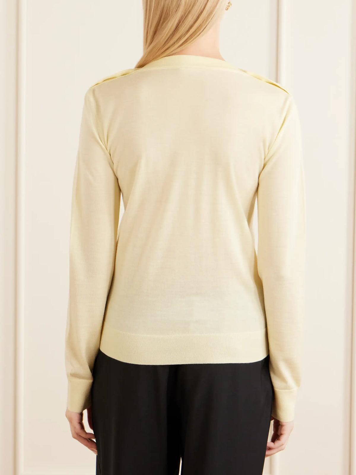 LOEWE Anagram-embroidered Wool-blend Sweater