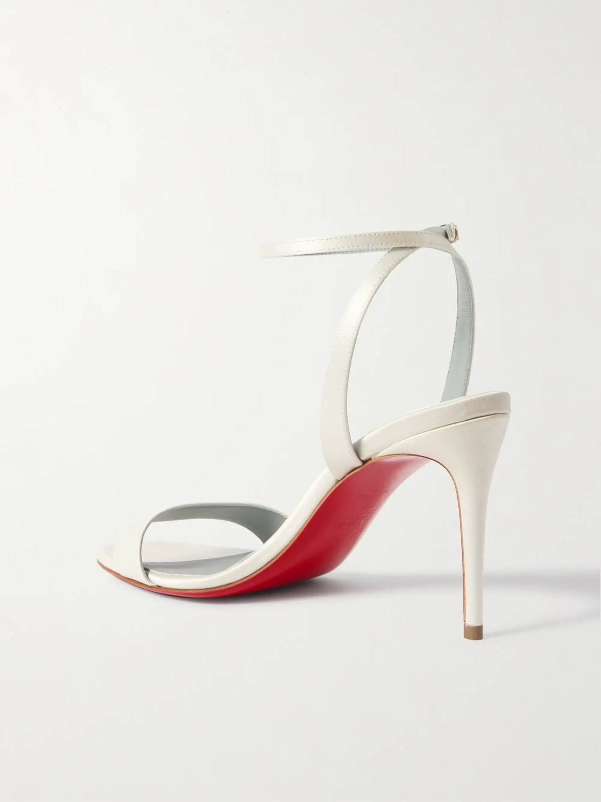 Loubigirl 85 Satin Sandals