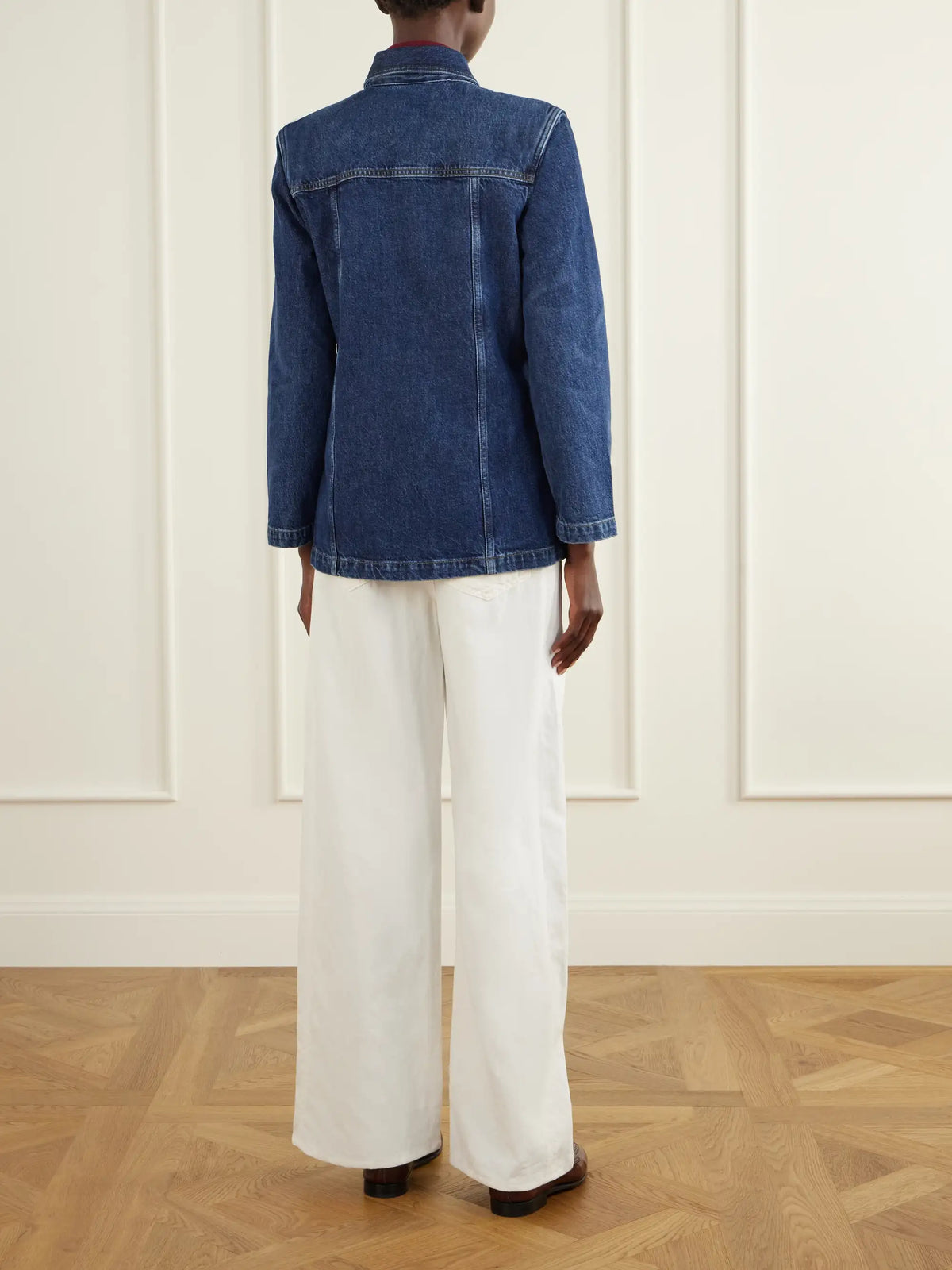 FRAME The Denim Utility Denim Jacket