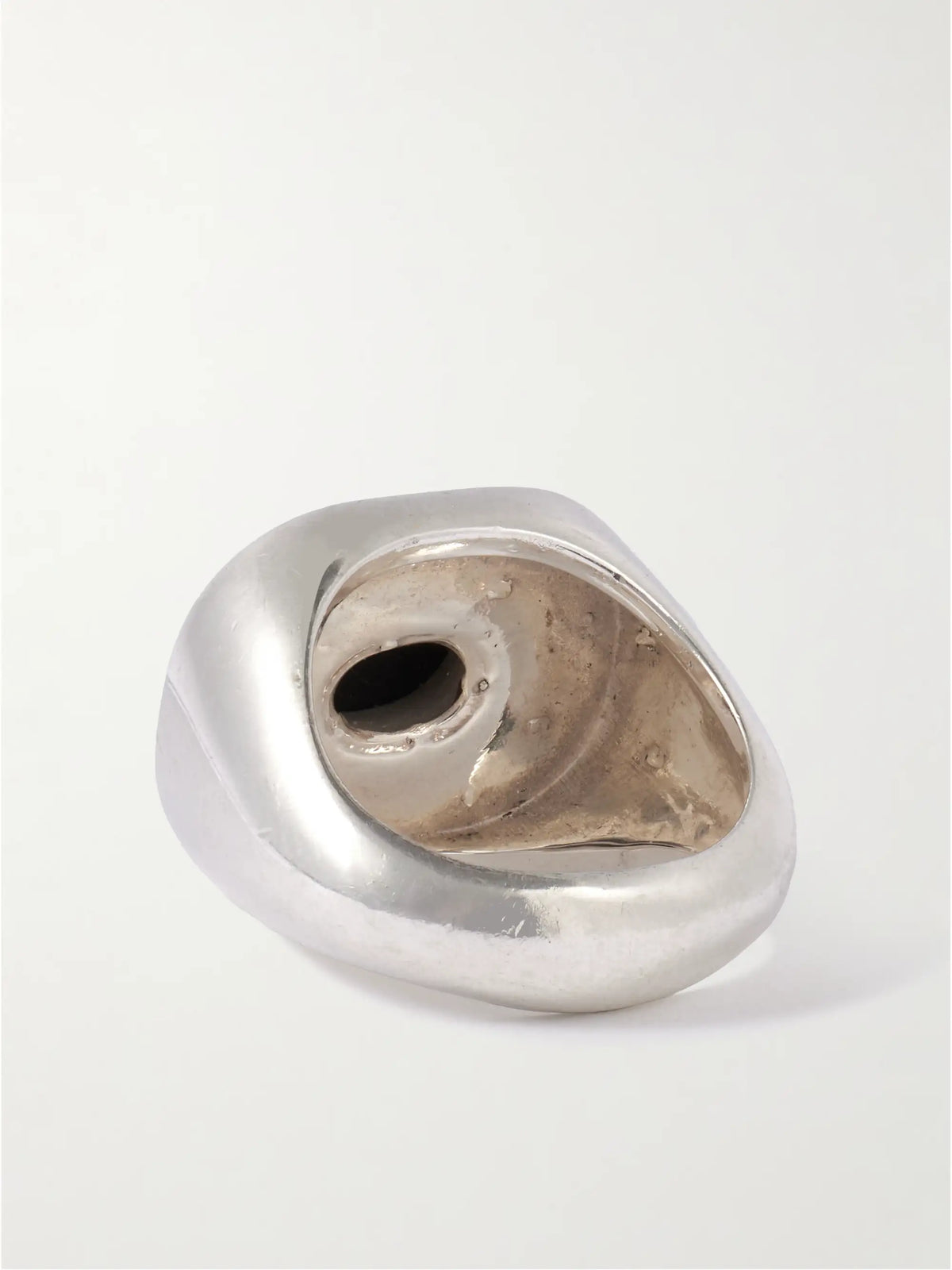 The Deco Silver Onyx Ring