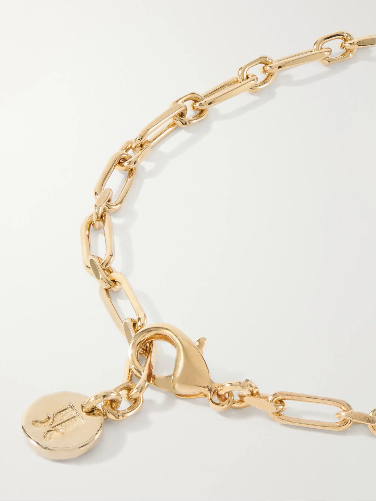 La DoubleJ Dragonfly Gold-plated Agate Necklace