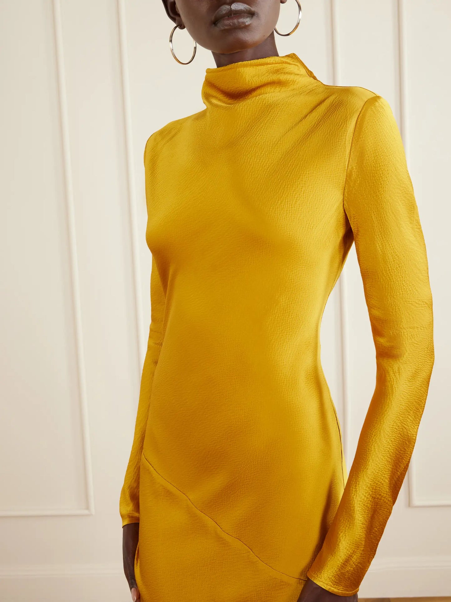 Gio Open-back Silk-cloqué Maxi Dress