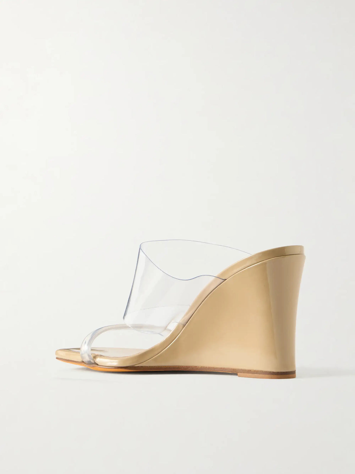 Olympia Pvc Wedge Sandals