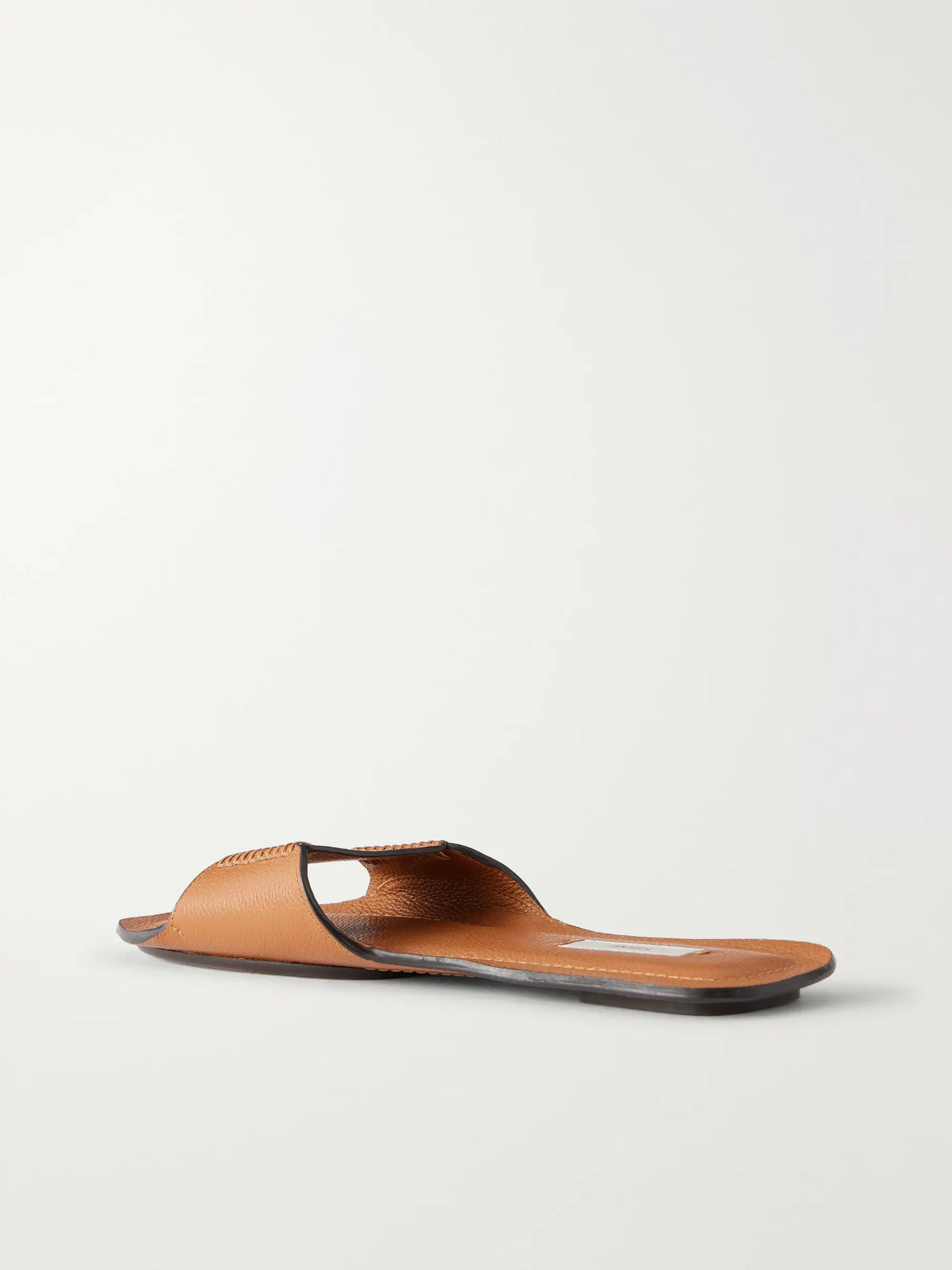 Textured-leather Slides