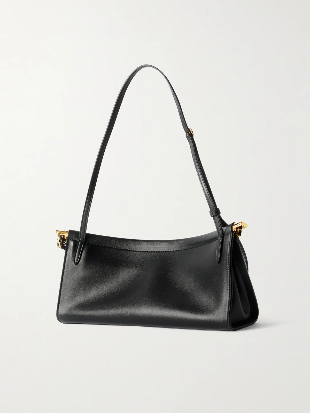 Click E/w Medium Leather Shoulder Bag