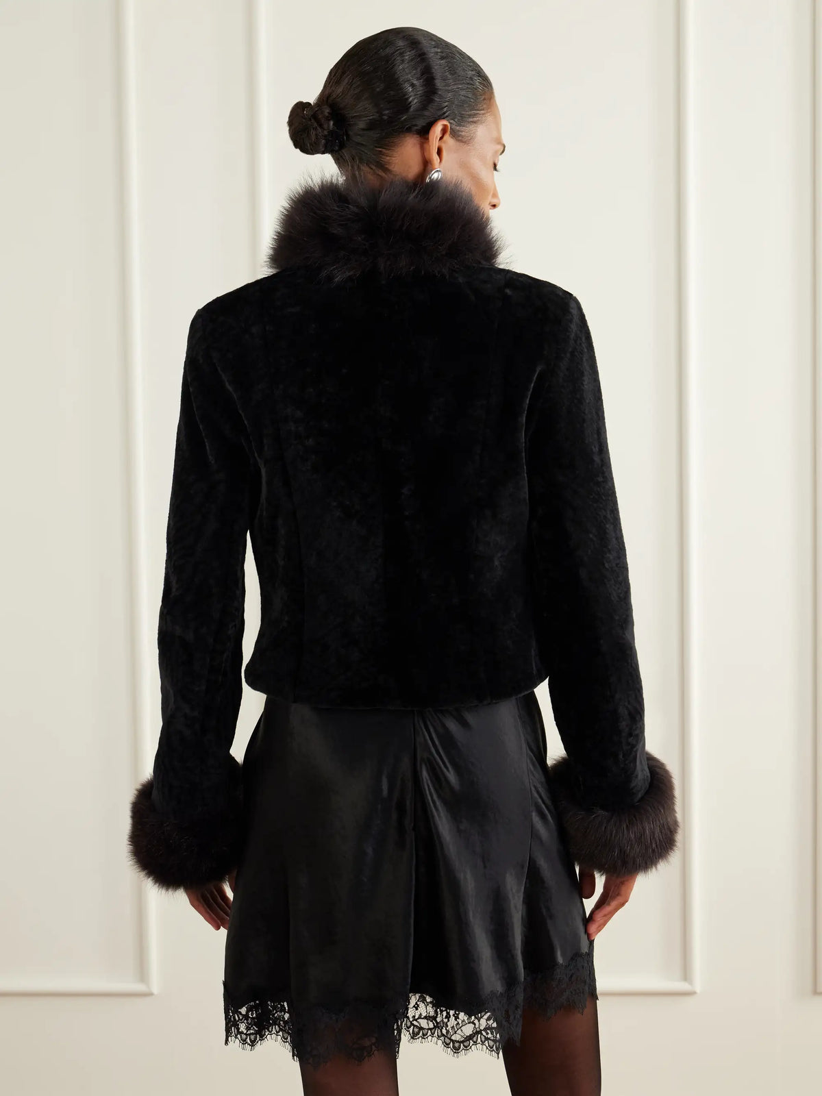 Nour Hammour Sofie Shearling Jacket