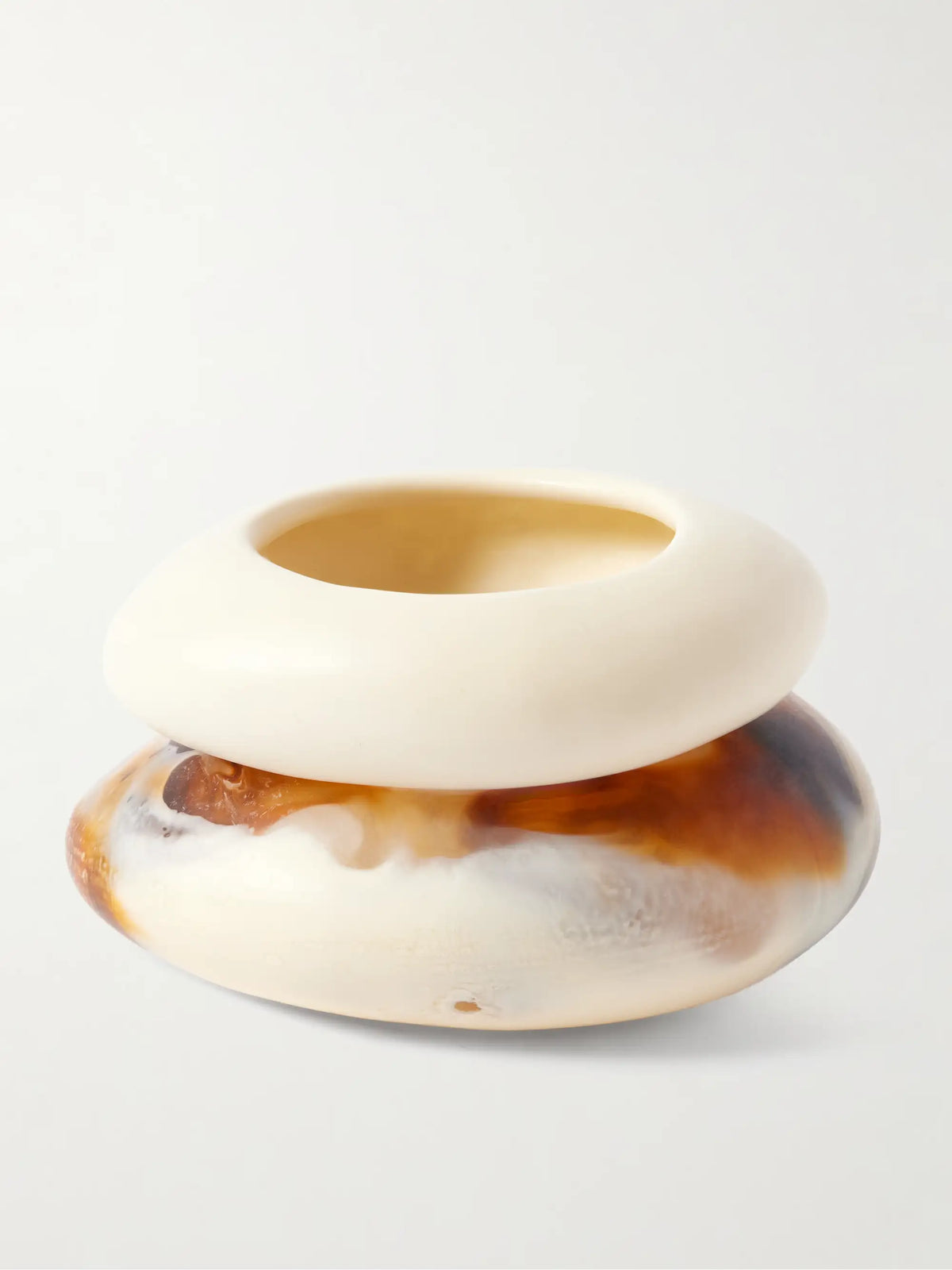 Rock Set Of Two Resin Bangles