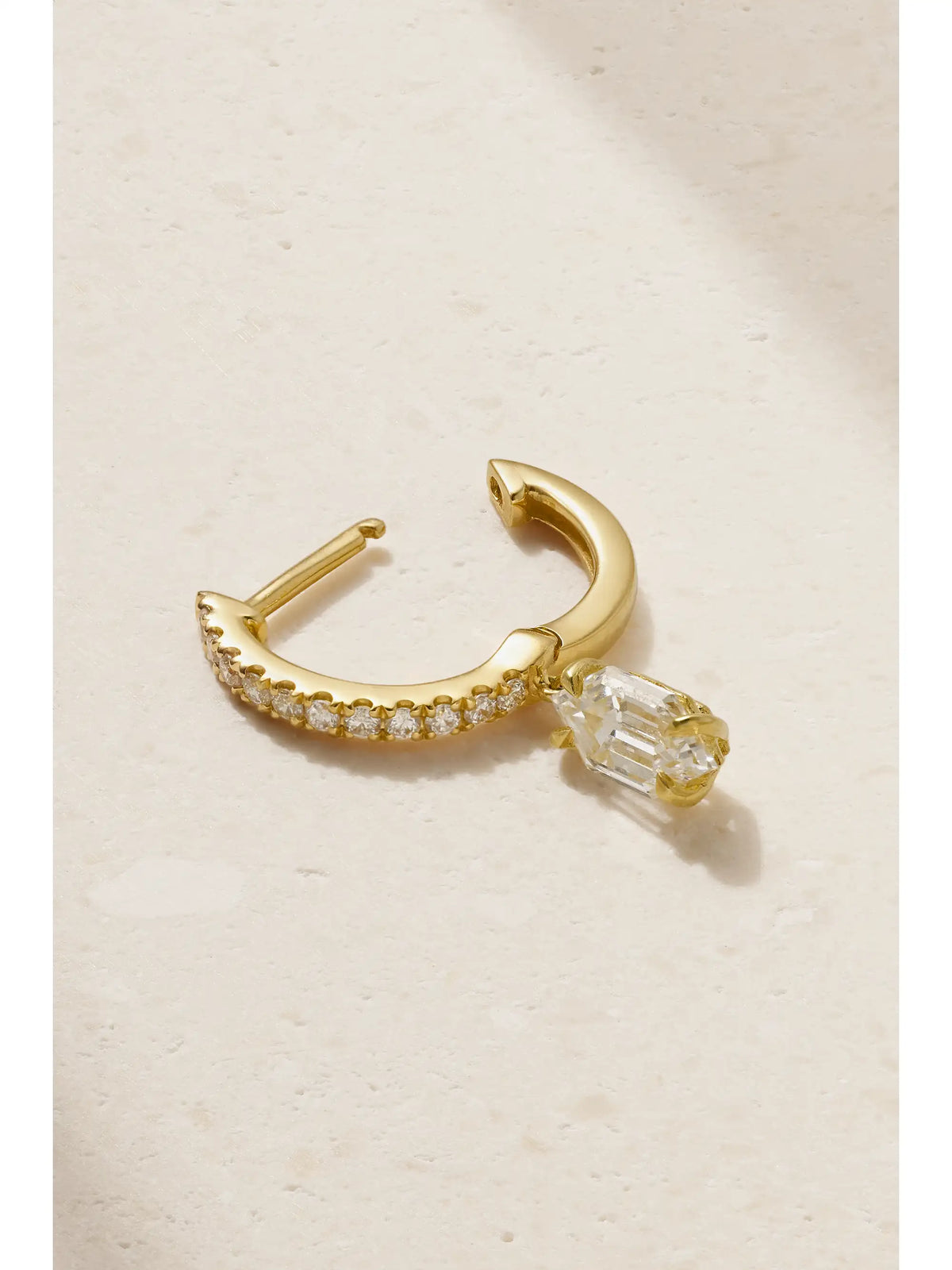 Huggies 18-karat Gold Diamond Single Earring