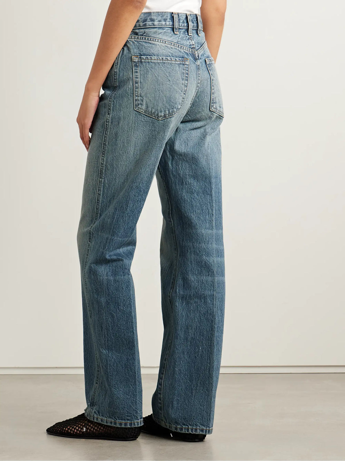 RÙADH The Quinn High-rise Straight-leg Jeans