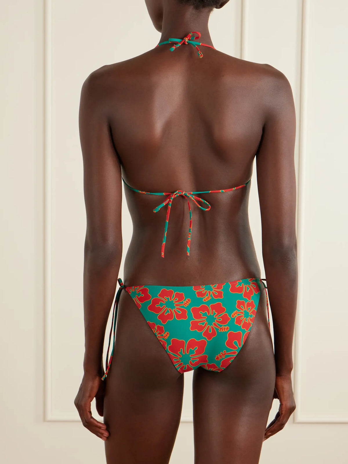 Lido Venti Printed Triangle Halterneck Bikini