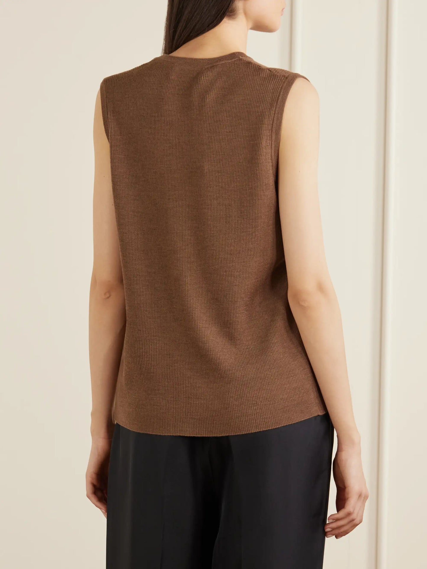 Alice Merino Wool Cardigan Vest