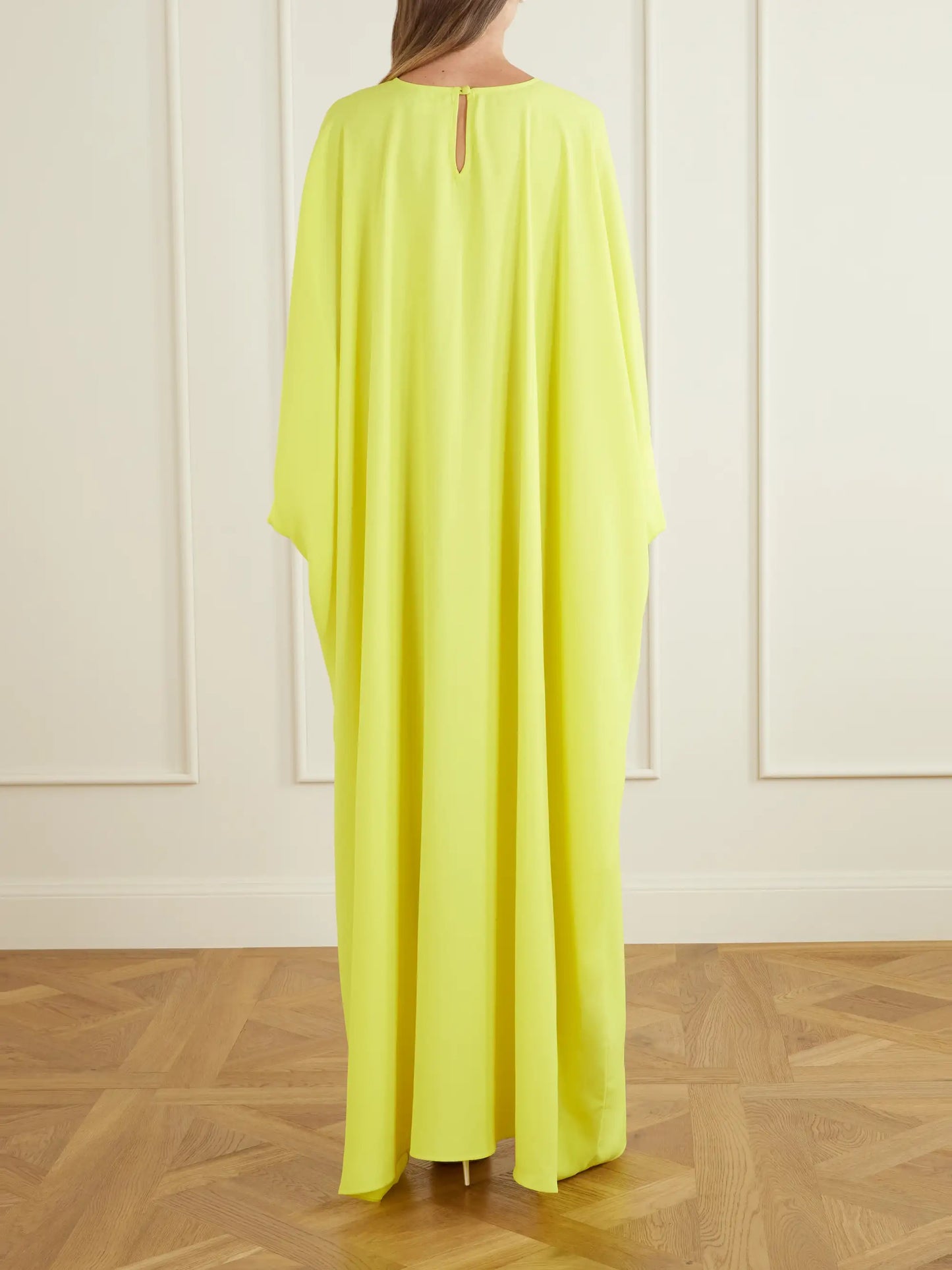 Namib Draped Crepe Gown
