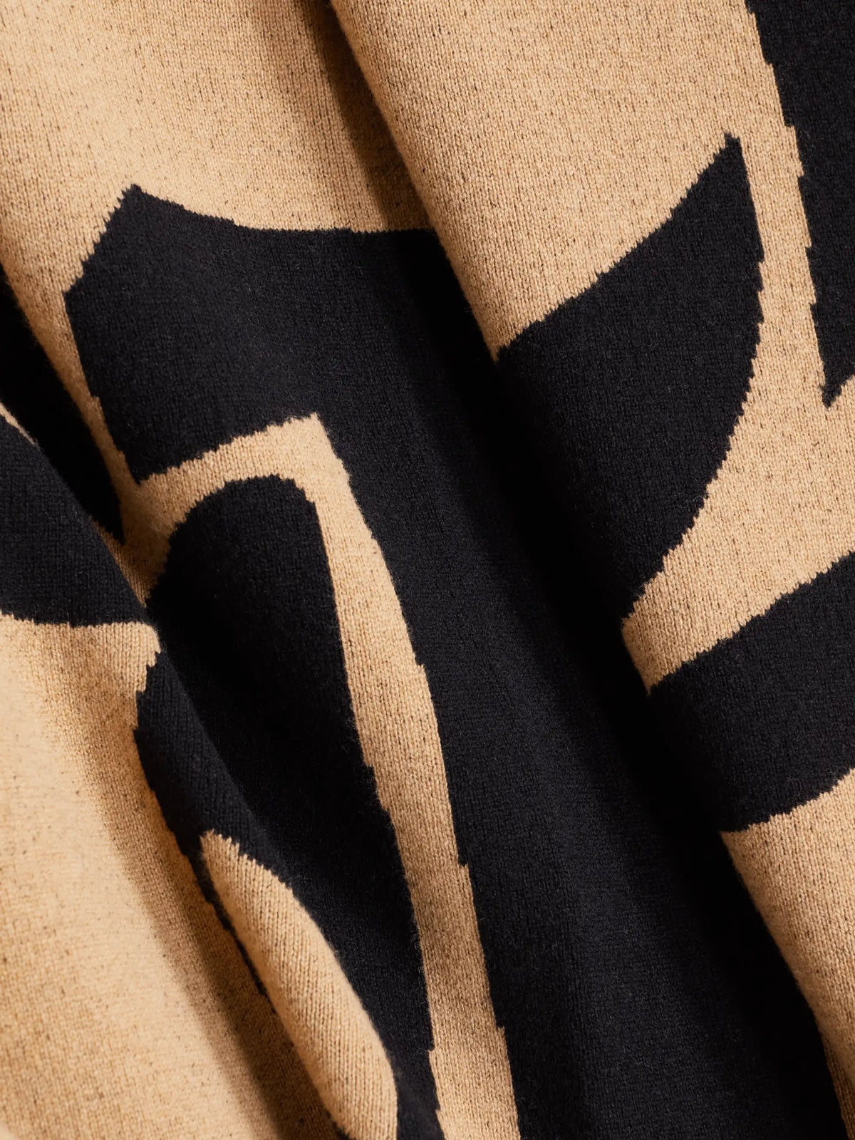 Bull Reversible Jacquard-knit Merino Wool Throw