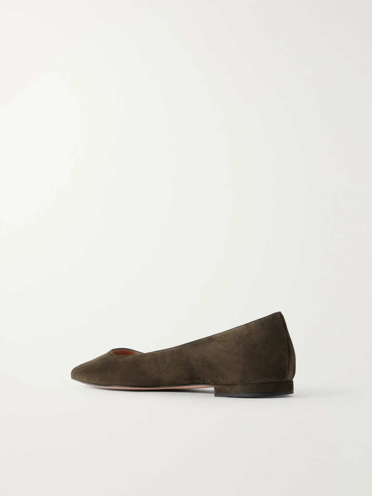Suede Ballet Flats
