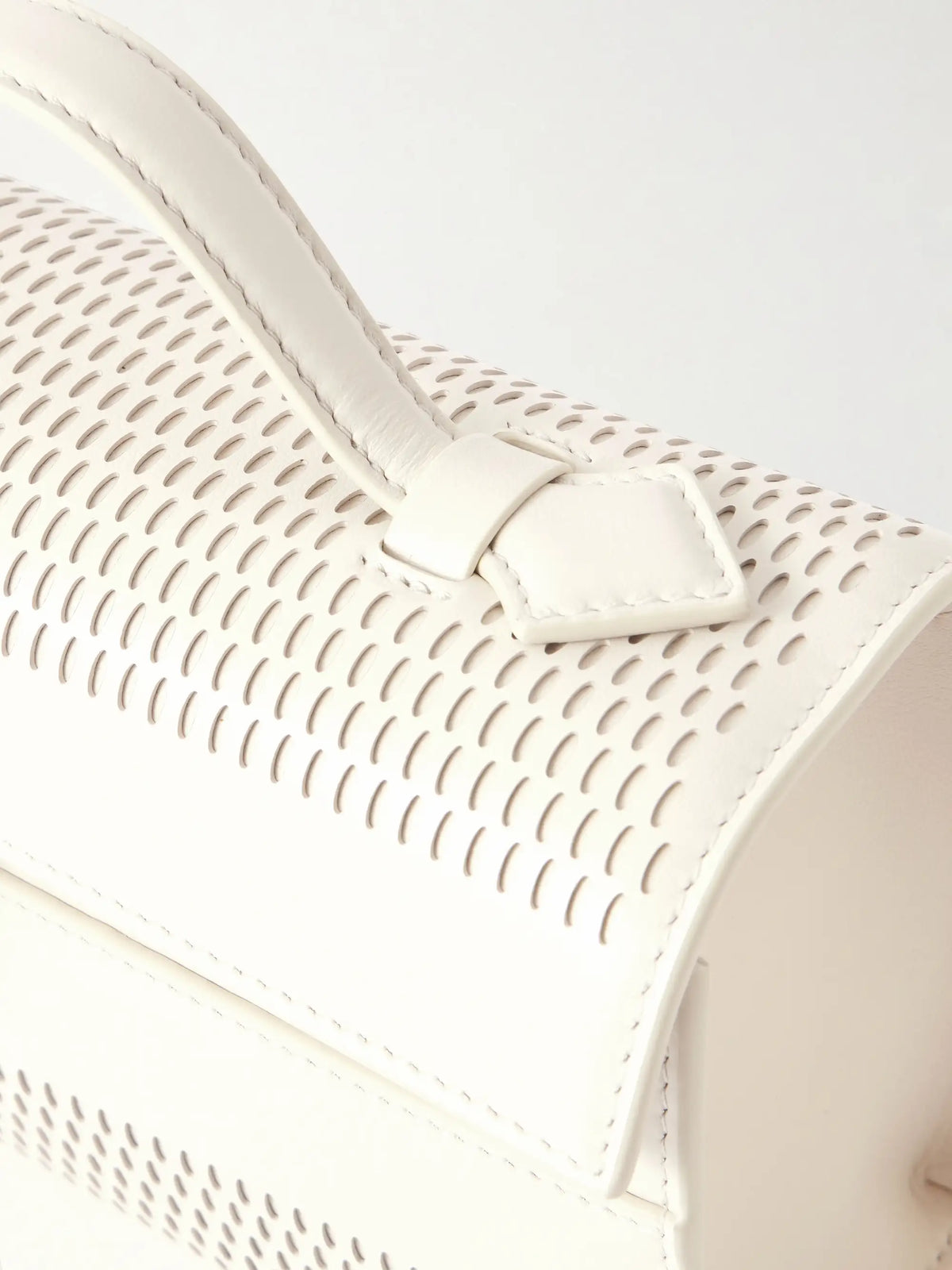 Symmetry Laser-cut Leather Clutch