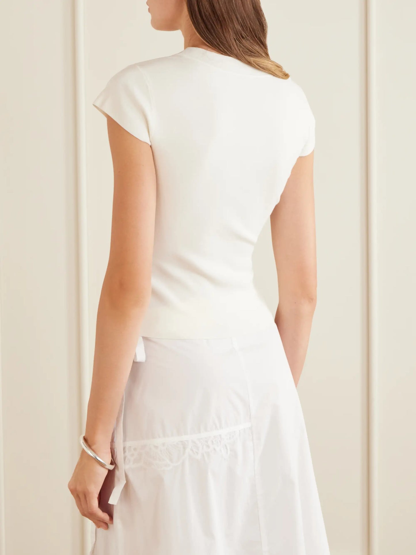 Mikkel Ribbed Wool T-shirt