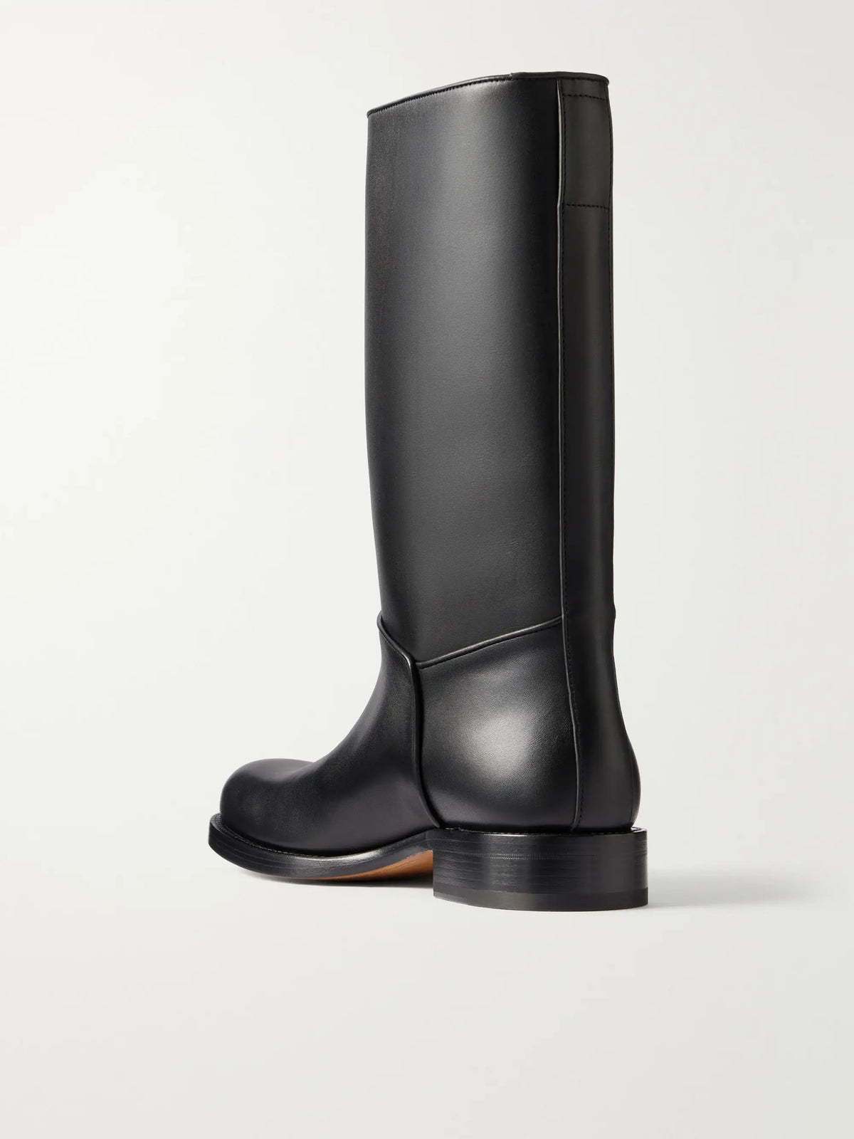 The Row Nobilis Leather Knee Boots