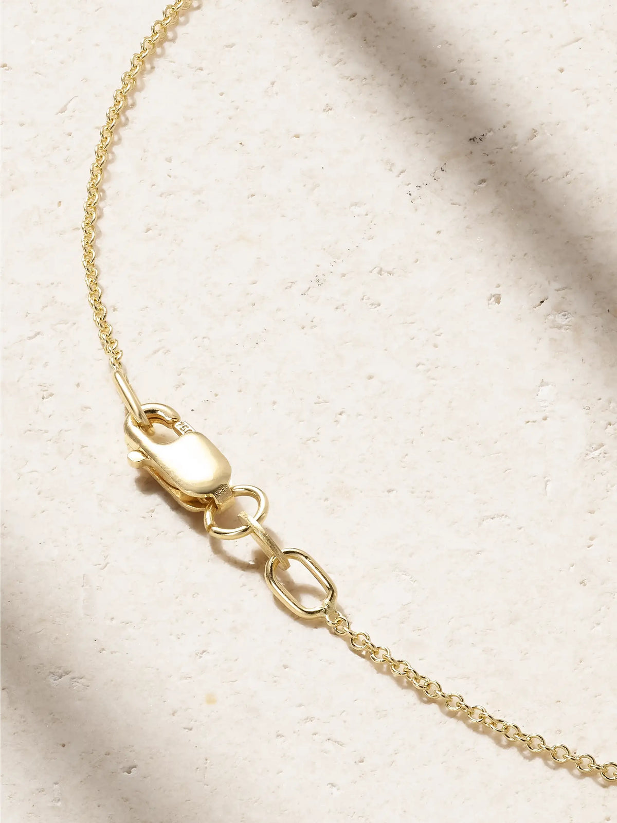 Falling Leaf 18-karat Gold Diamond Necklace