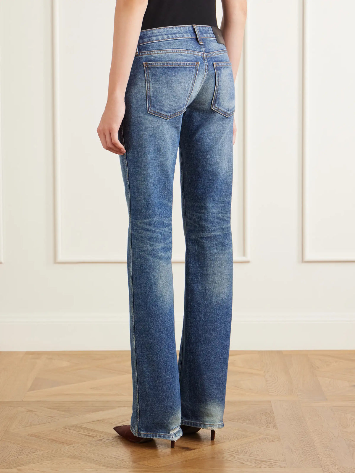 KHAITE Conforti Low-rise Straight-leg Jeans