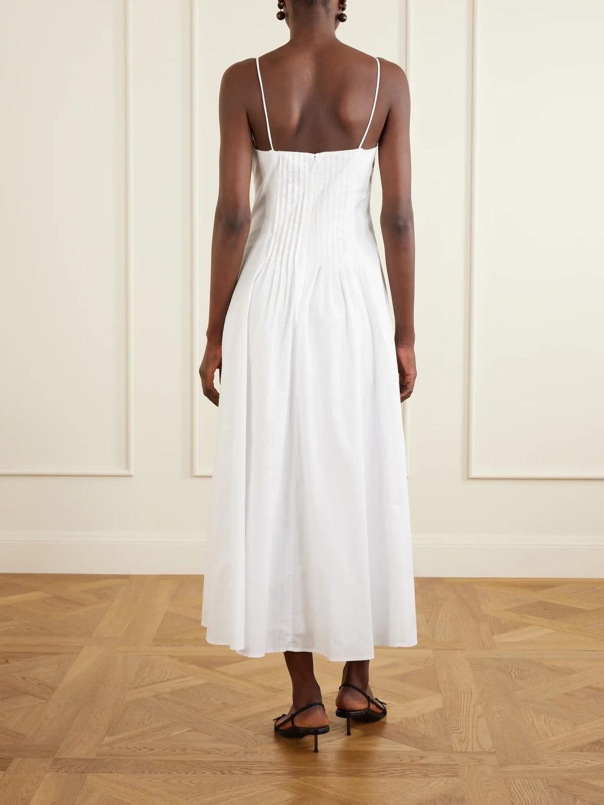 Margi Cotton-blend Midi Dress