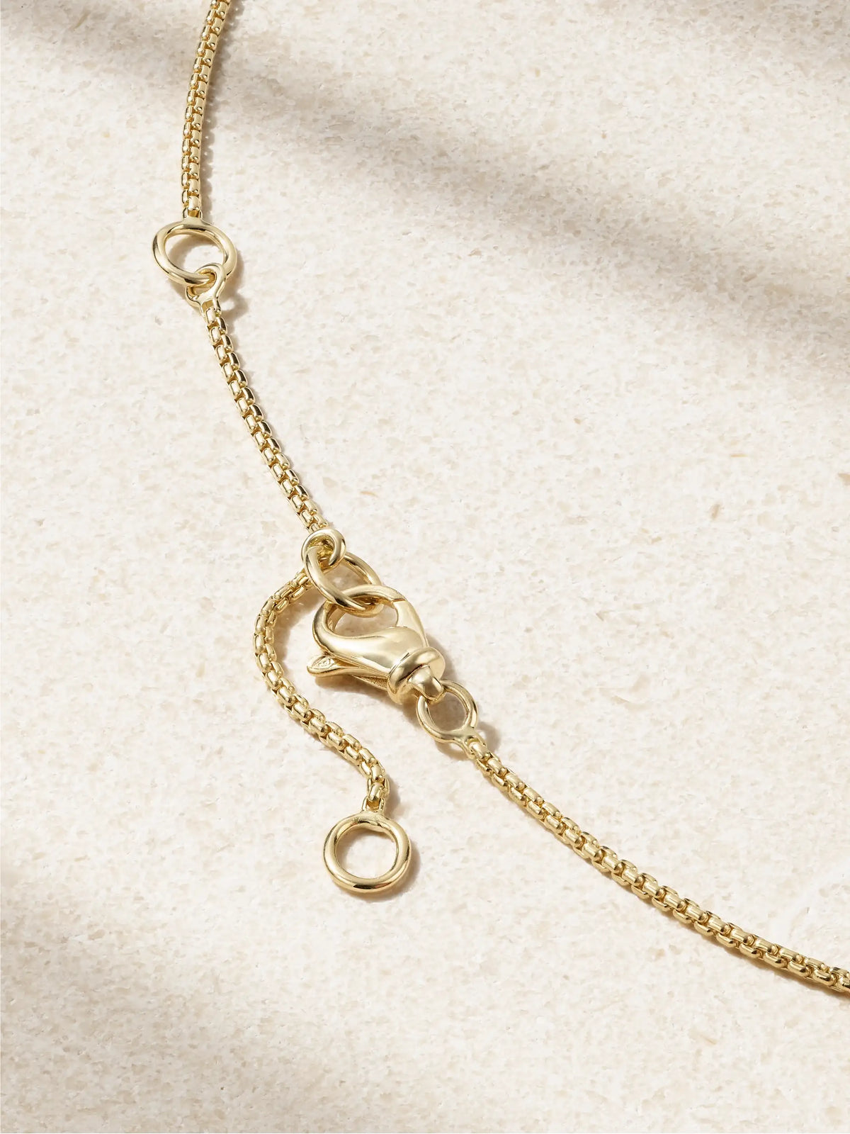 Petite Pavé 18-karat Gold Emerald Necklace