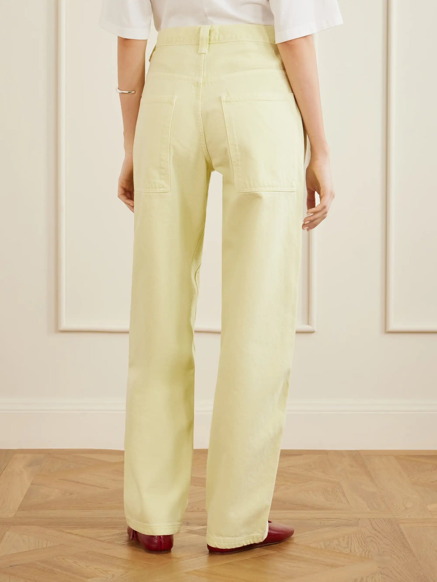 Laria Mid-rise Wide-leg Jeans
