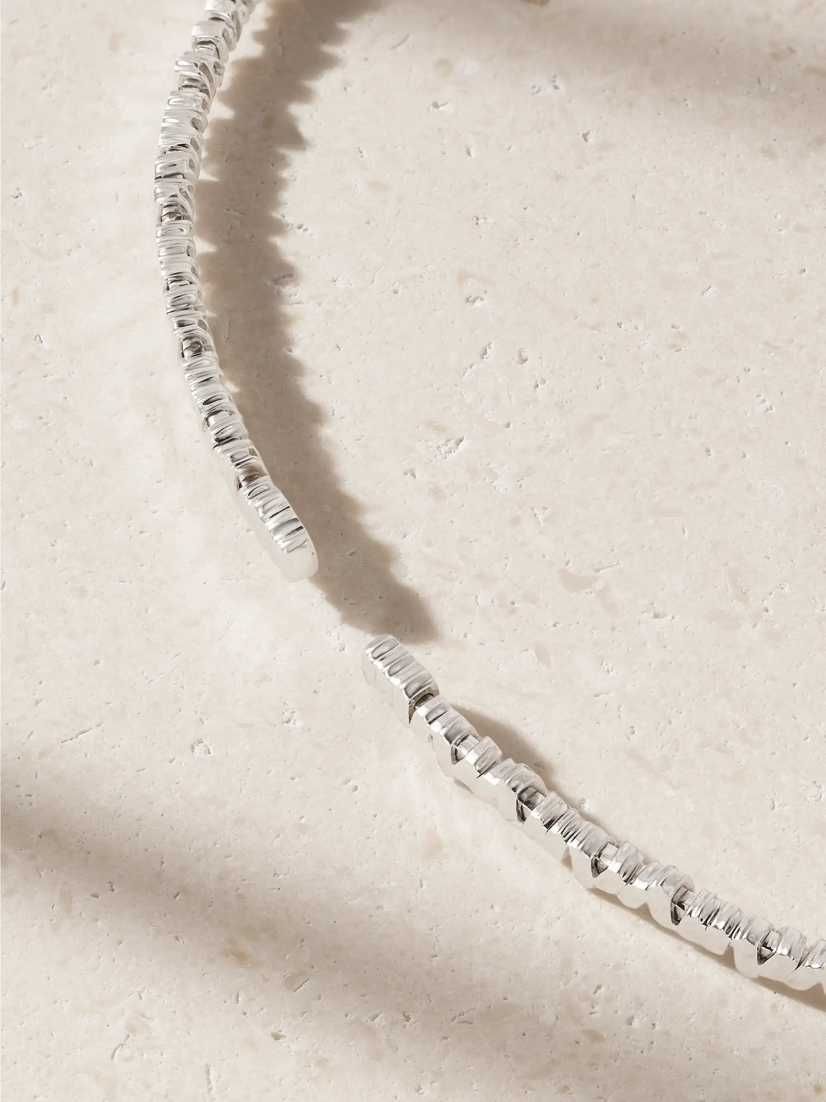 Suzanne Kalan 18-karat White Gold Diamond Necklace