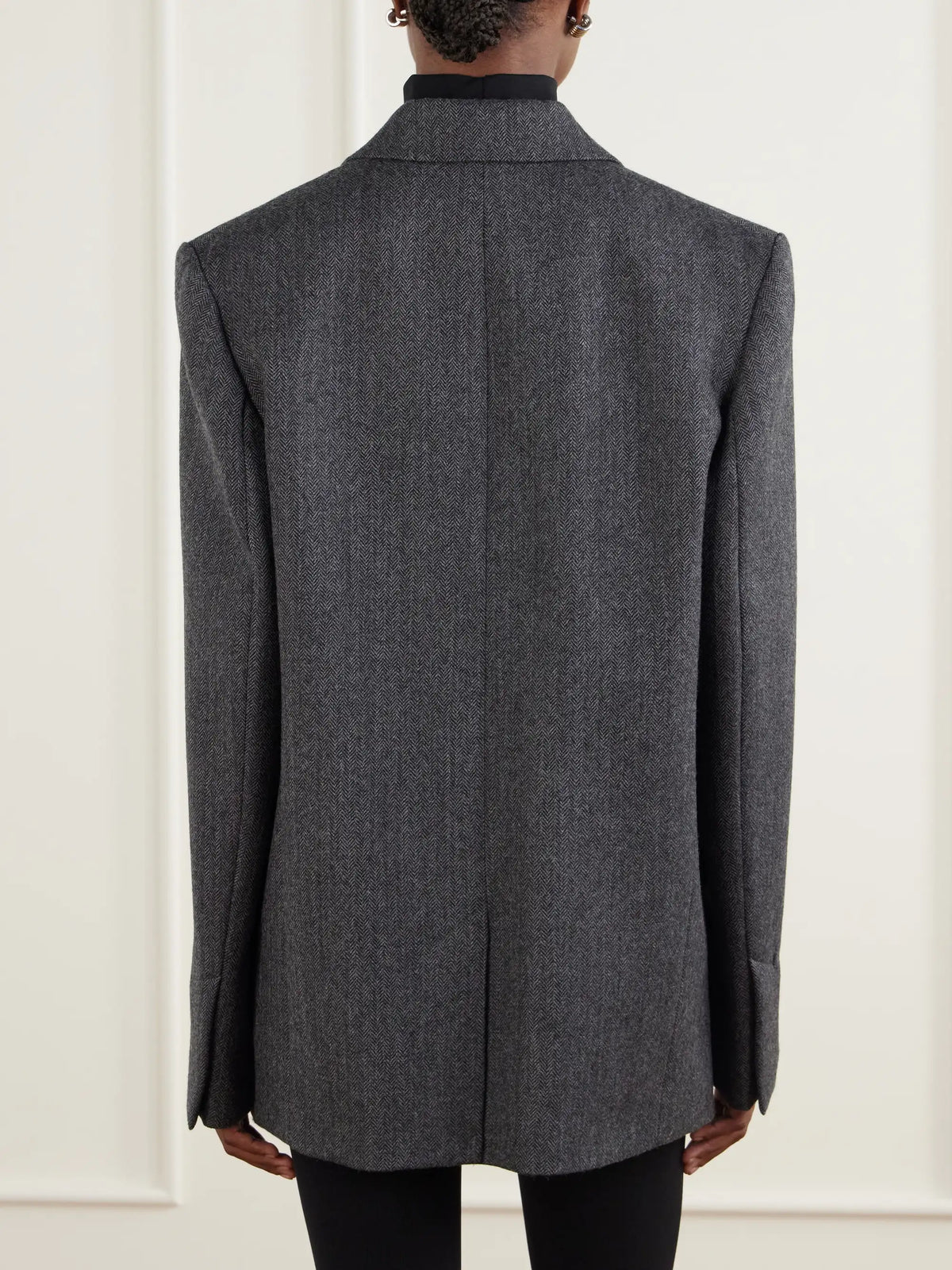 TOTEME Herringbone Wool Blazer