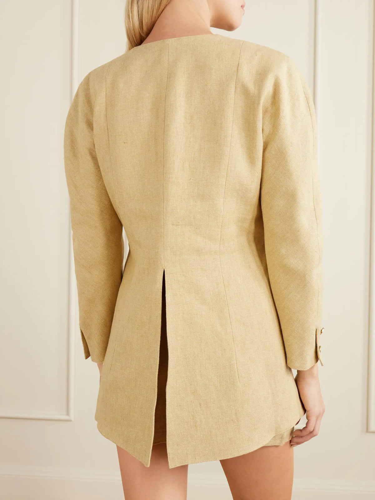 Le Kasha Amada Heavy Linen Jacket