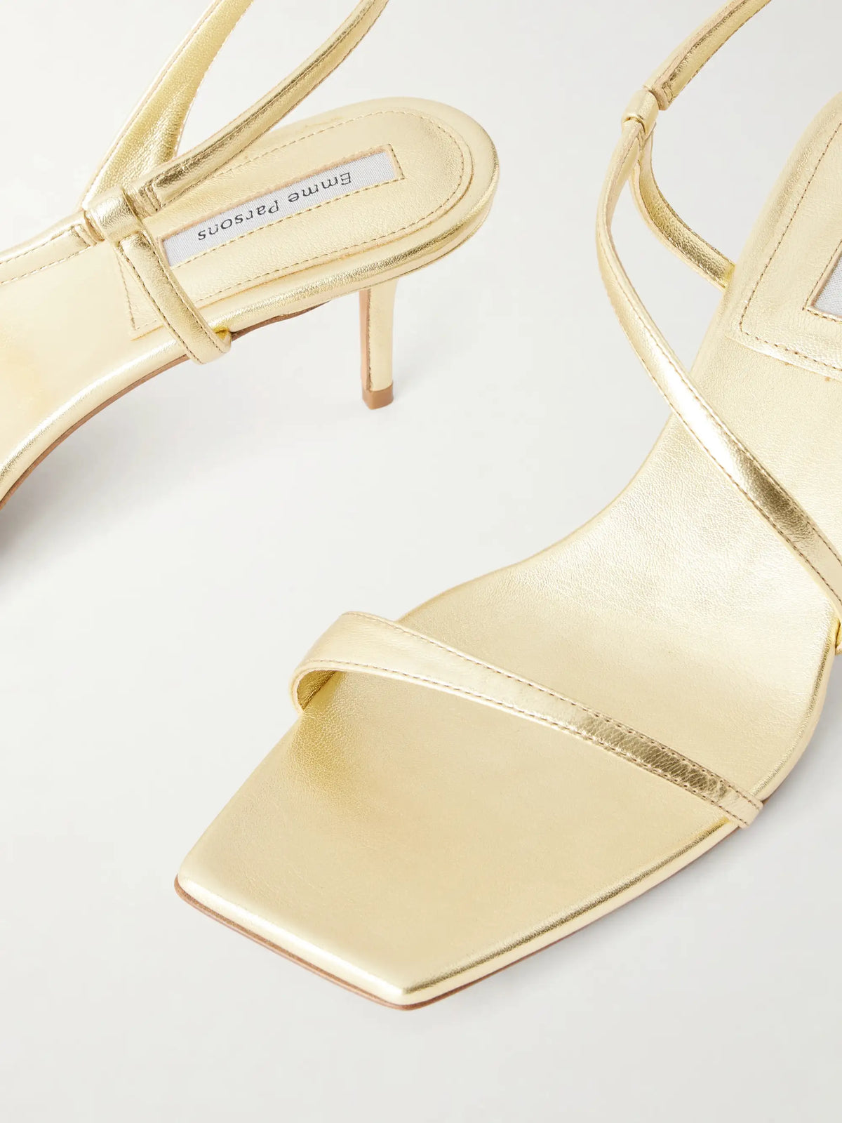 Delicat Metallic Leather Sandals
