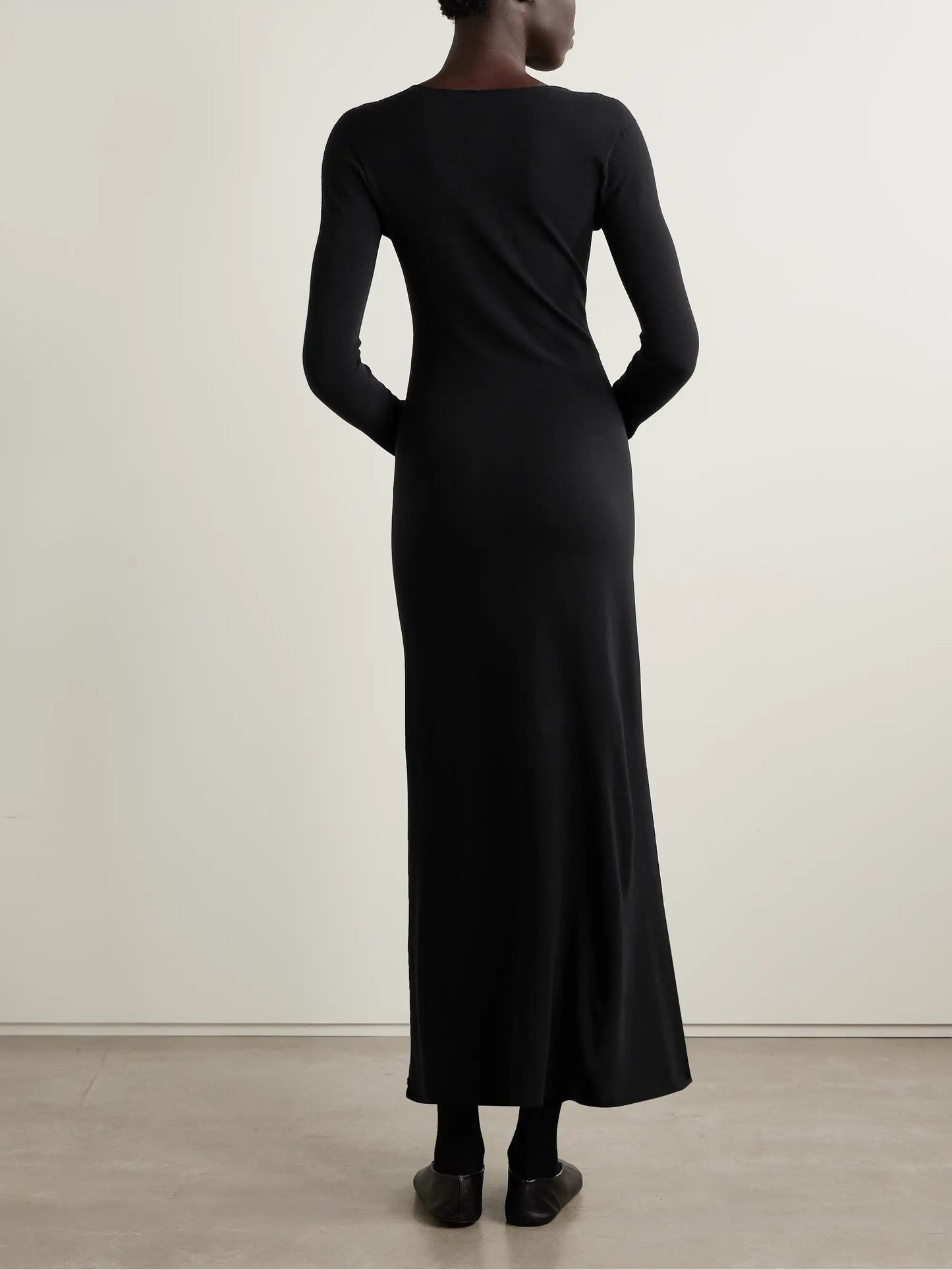Mavy Knitted Midi Dress