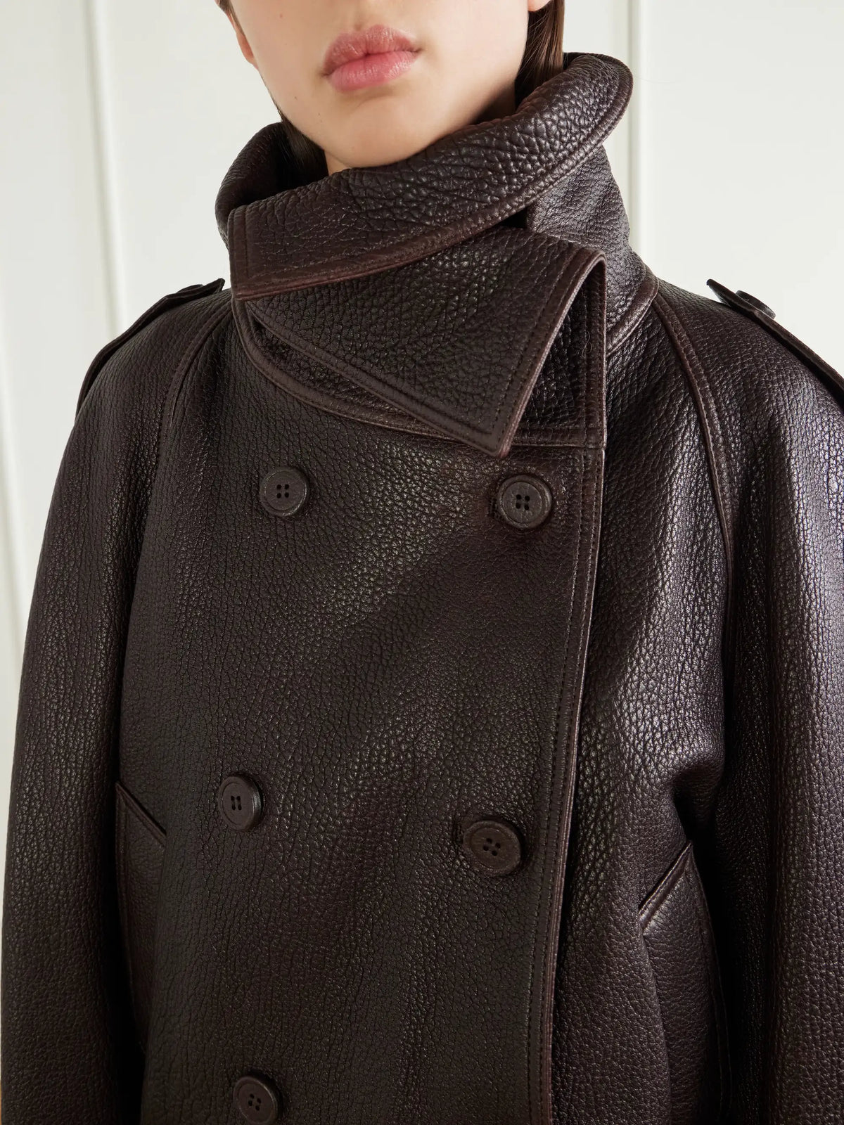 Acne Studios Full-grain Leather Jacket