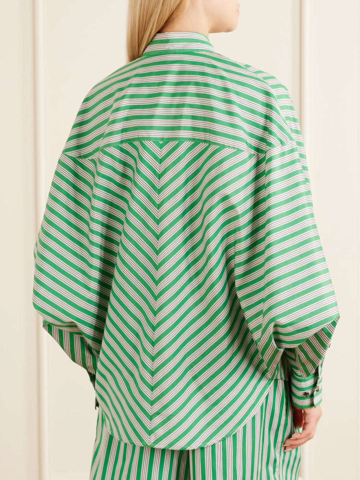 LOEWE Striped Cotton-poplin Shirt