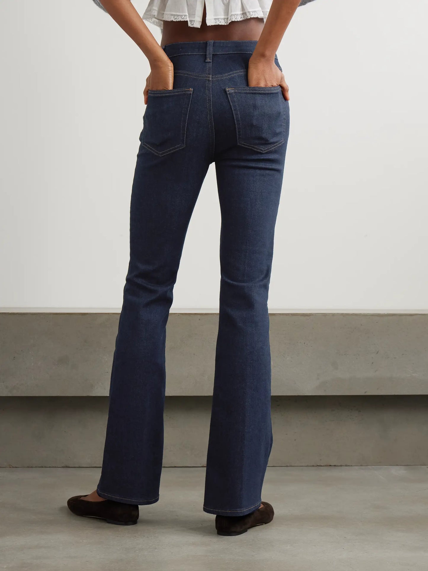 The Reboot High-rise Bootcut Jeans