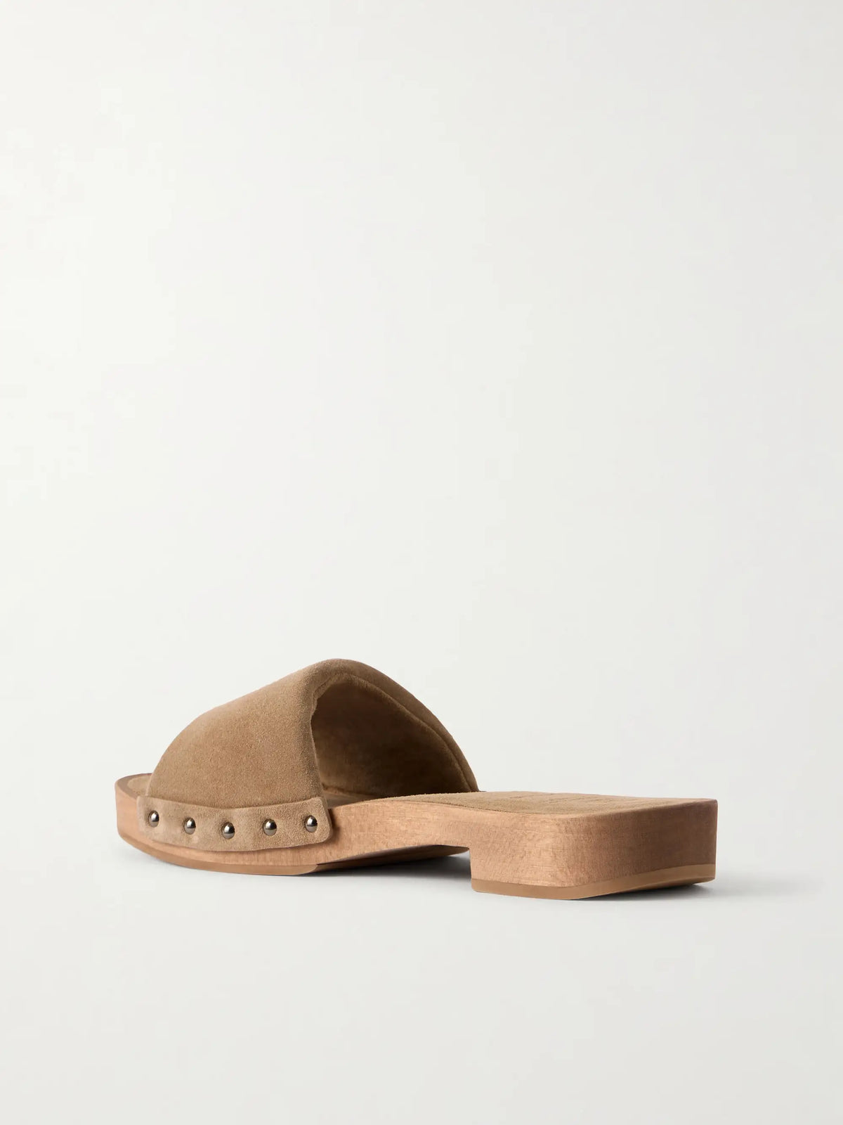 Suede Clogs