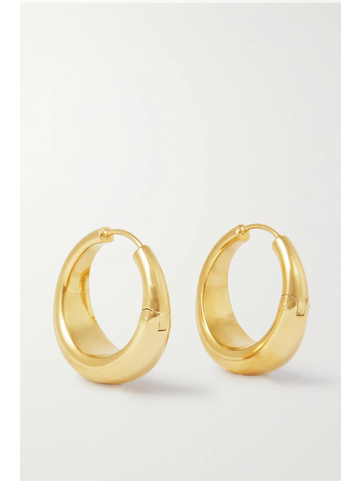 The Andrea Gold-plated Hoop Earrings