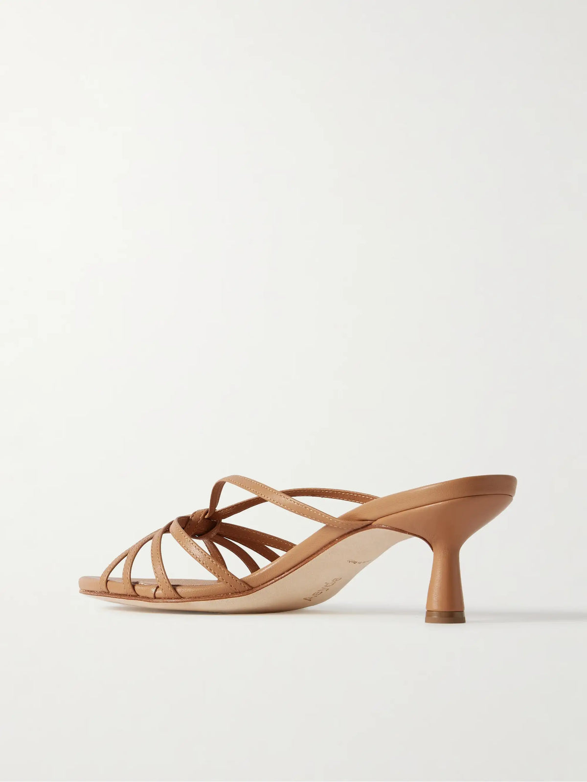 Abby Knotted Leather Sandals