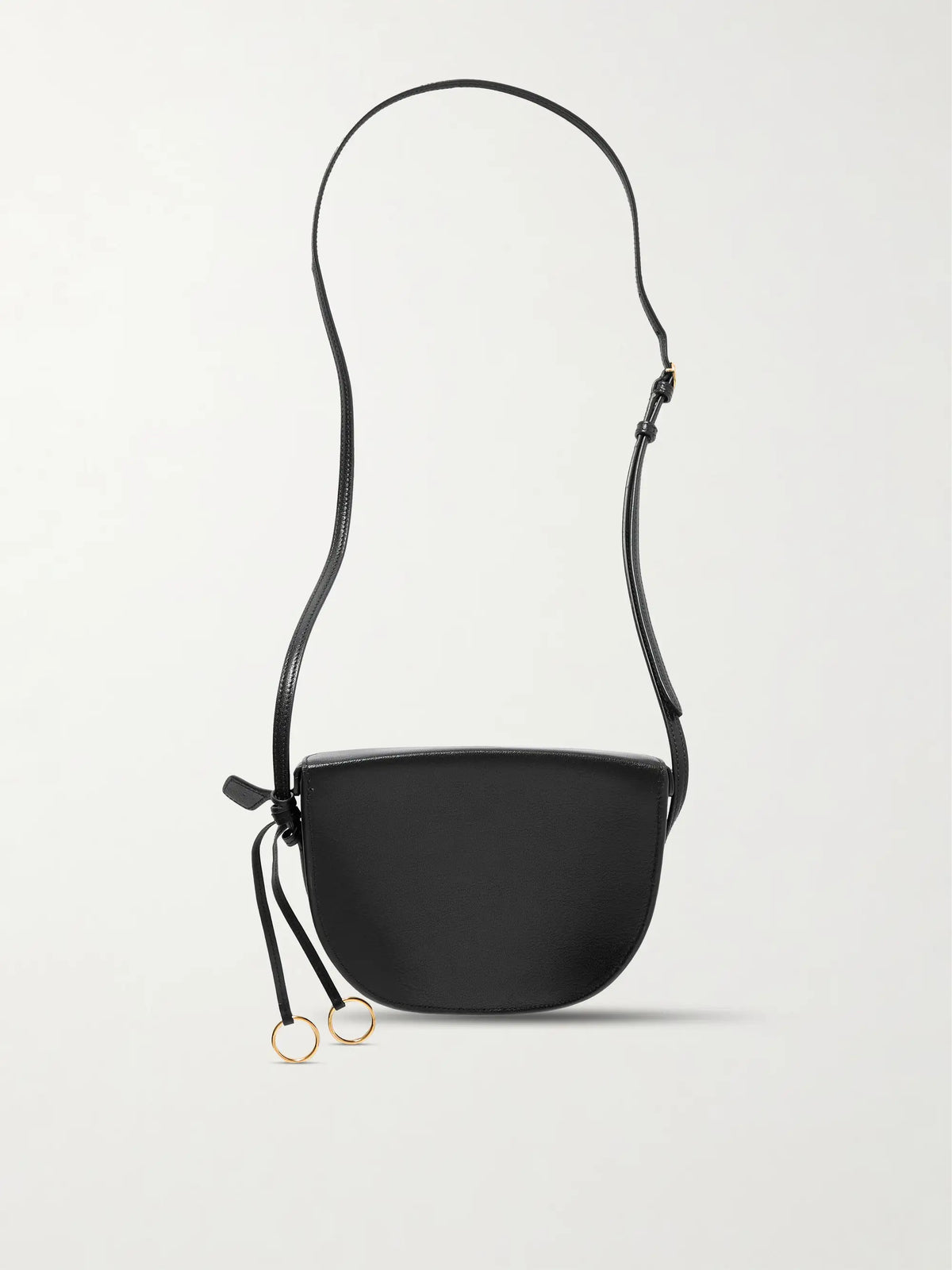 Textured-leather Shoulder Bag