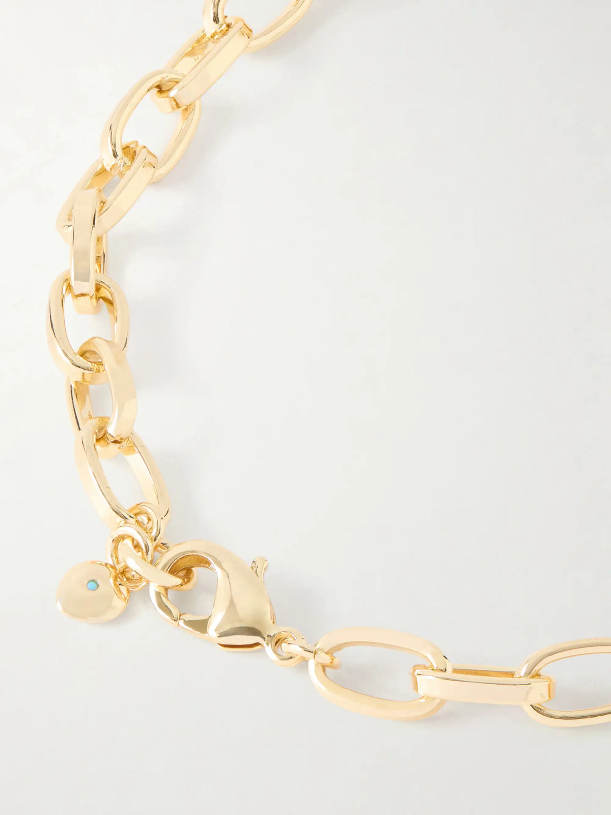 The Tiny Treasure Gold-tone, Pearl, Crystal, Cubic Zirconia And Enamel Necklace