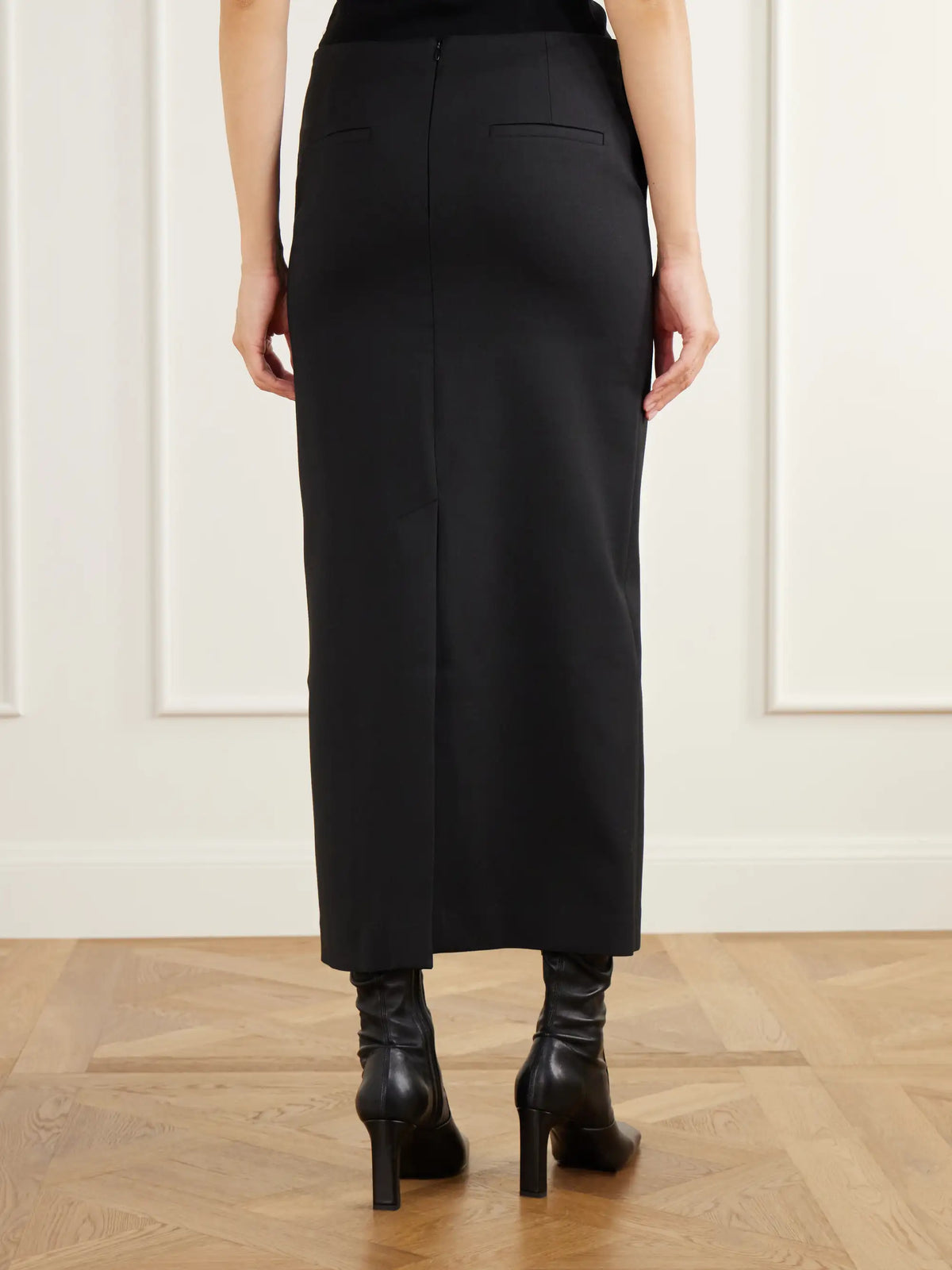 Almada Bay Twill Midi Skirt