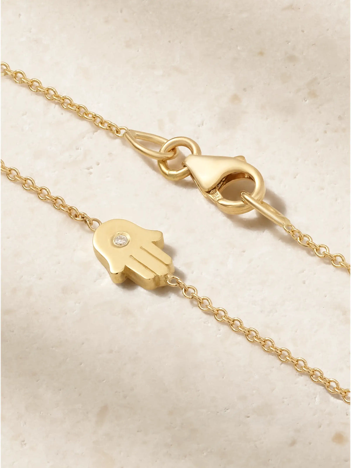 Jennifer Meyer 18-karat Gold Diamond Bracelet