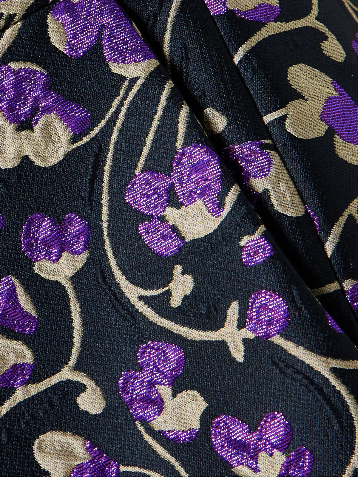 La DoubleJ 24/7 Floral-brocade Straight-leg Pants