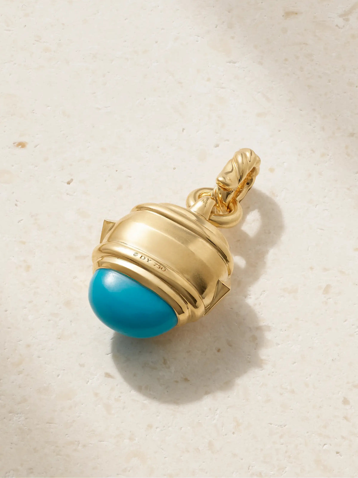 Renaissance 18-karat Gold Multi-stone Pendant
