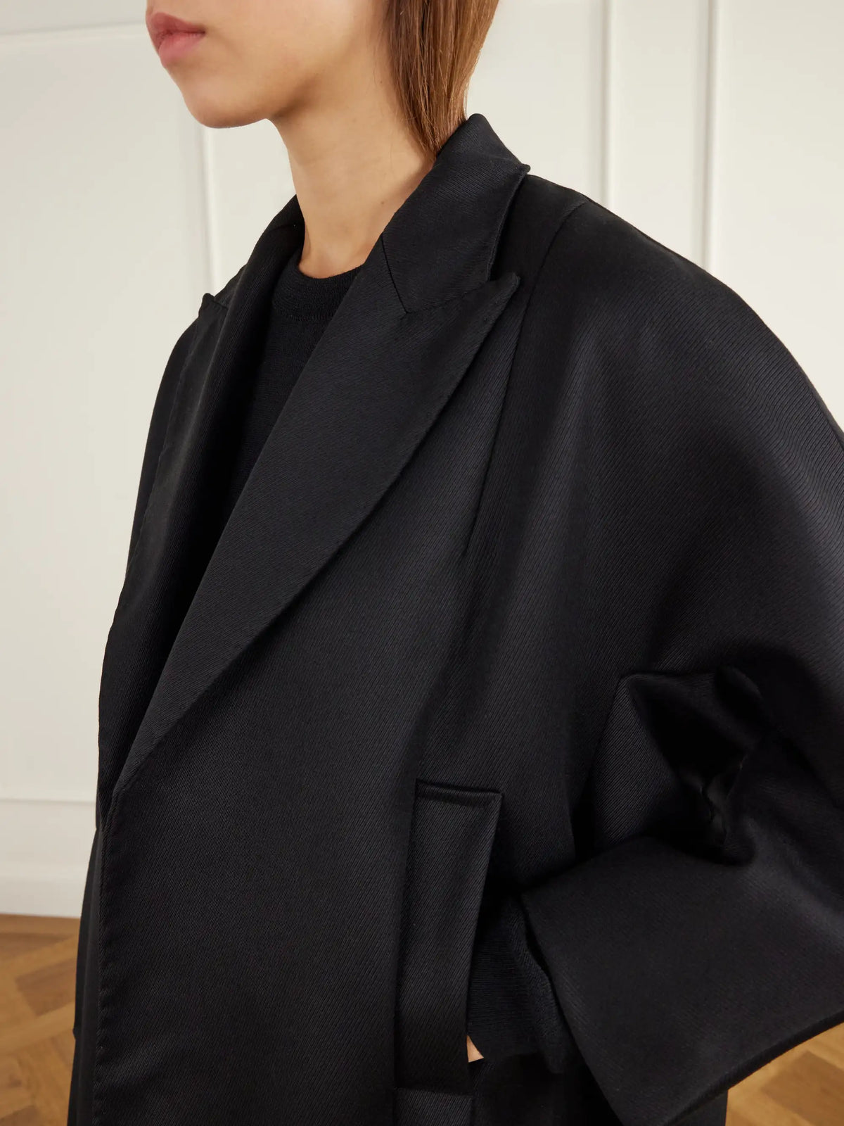 AARON ESH Wool-gabardine Coat