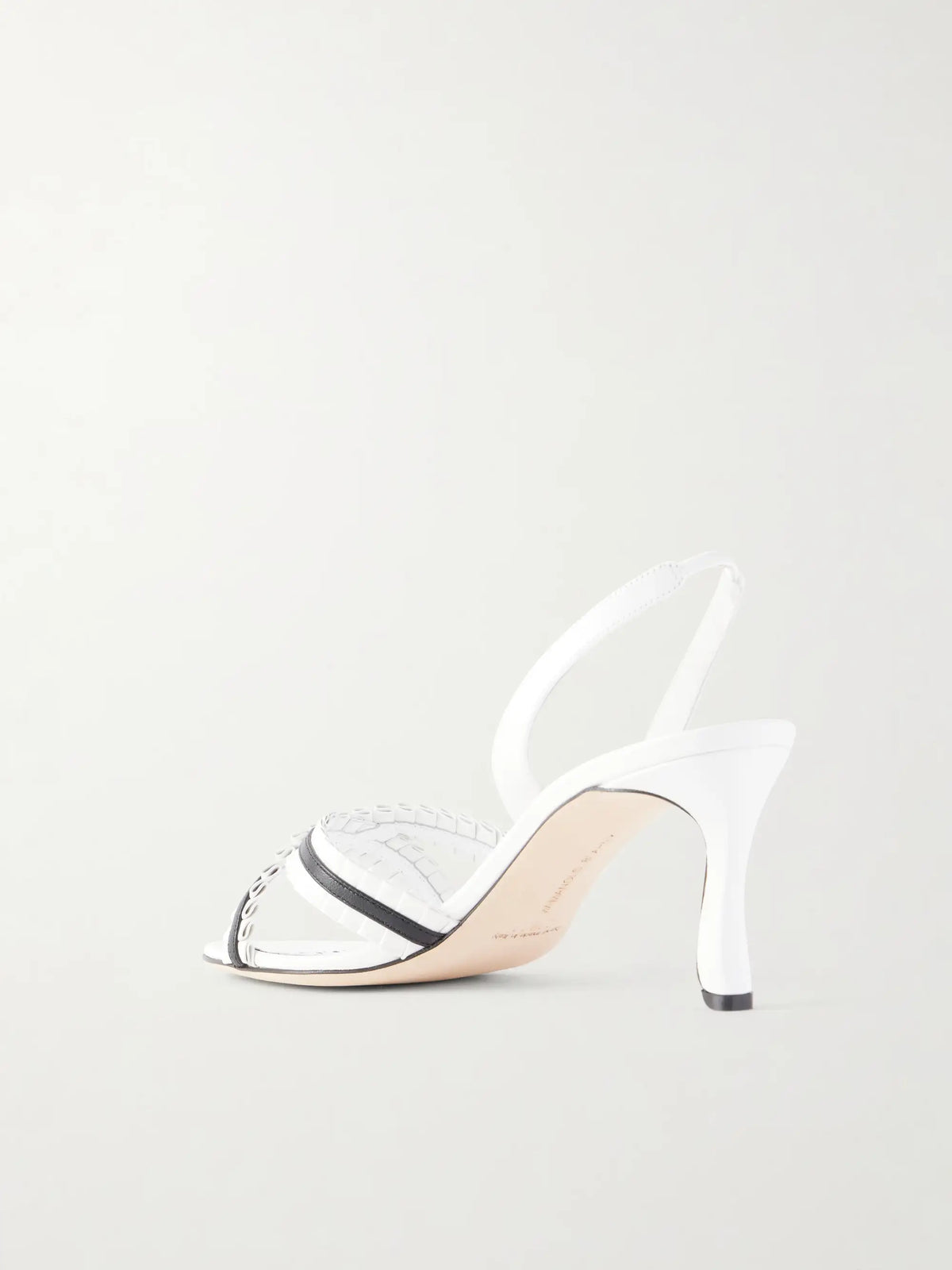 Volusan 70 Ruffled Leather Sandals
