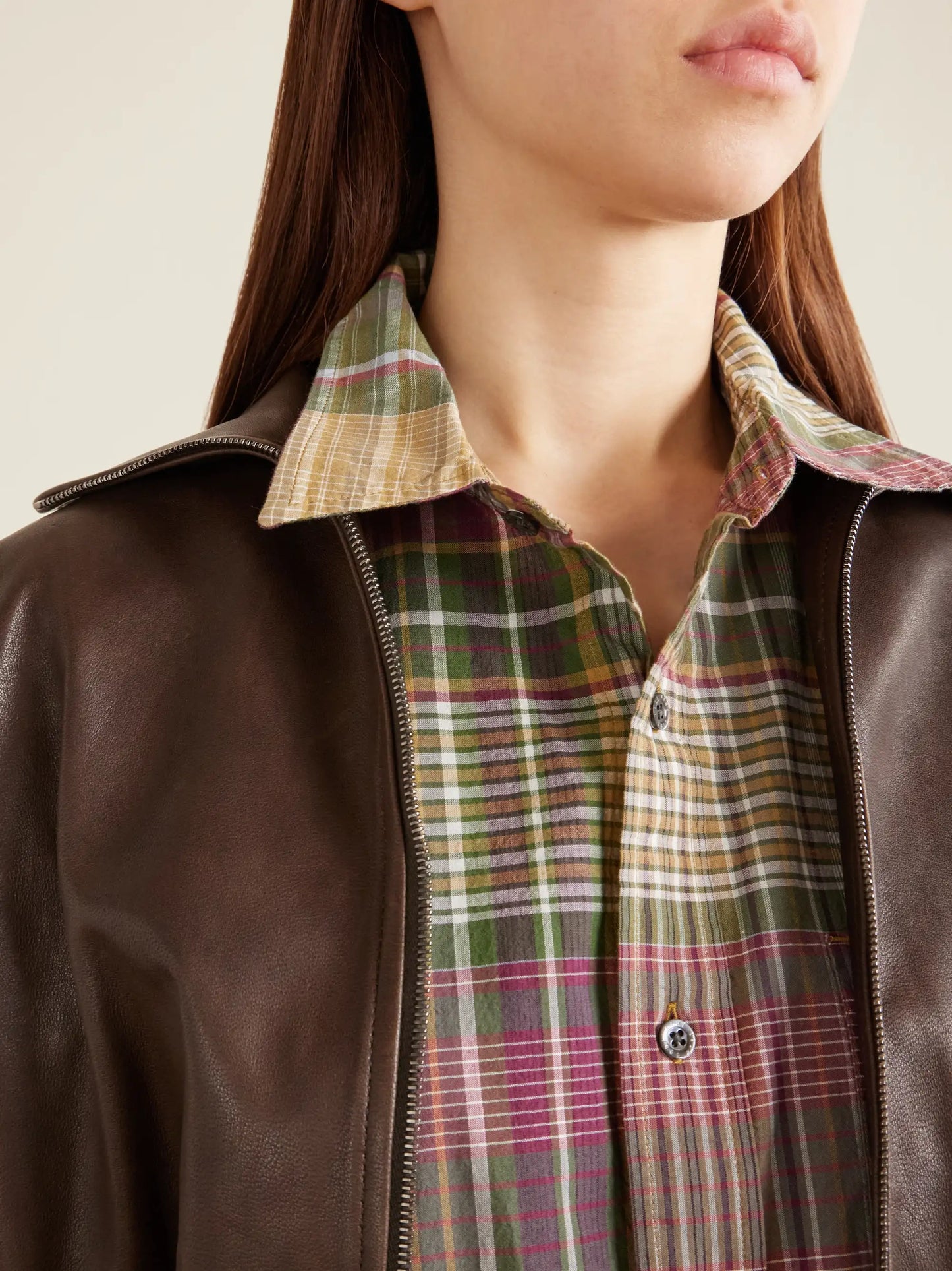 Checked Cotton Shirt