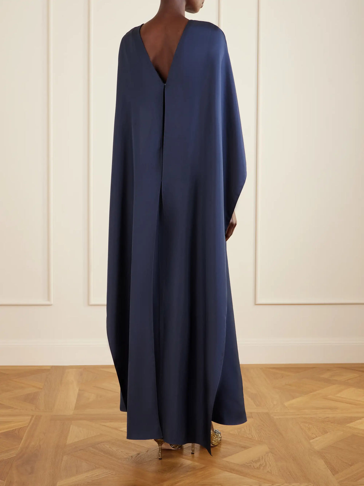 + Manolo Blahnik Alphonse Silk Gown